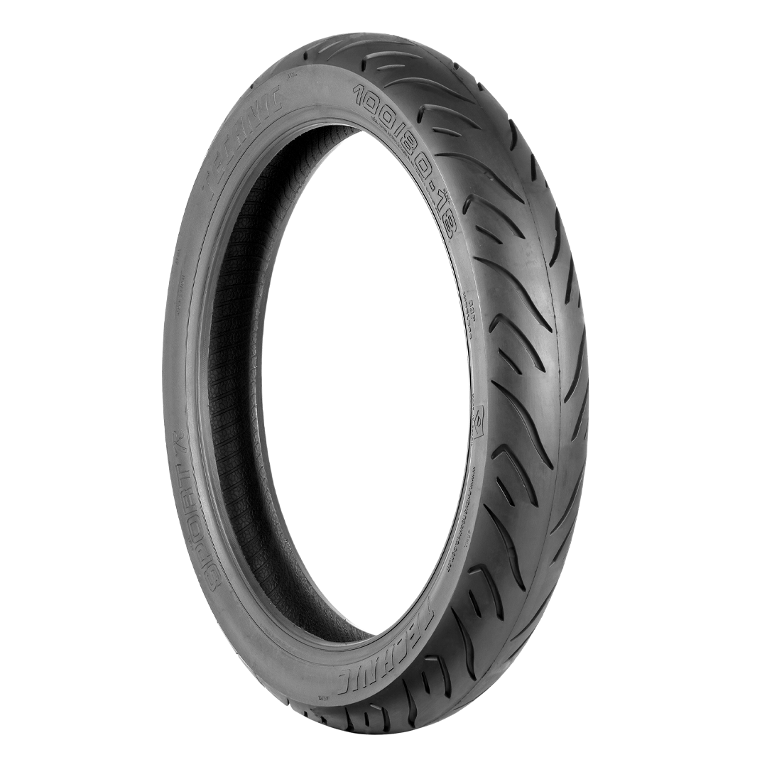 Pneu p/ moto aro 18 * 100/80-18 - tras. cg 125/150/160, cbx 200 strada, titan, fan, ybr 125 e similares (sport r) s/câm.